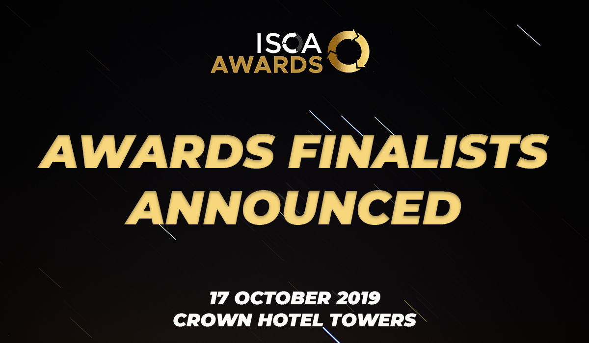 2019 ISCA Awards Finalists Announced