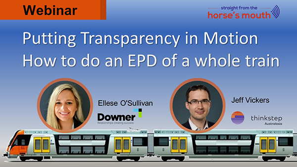 Webinar – Putting transparency in motion: EPDs for infrastructure assets