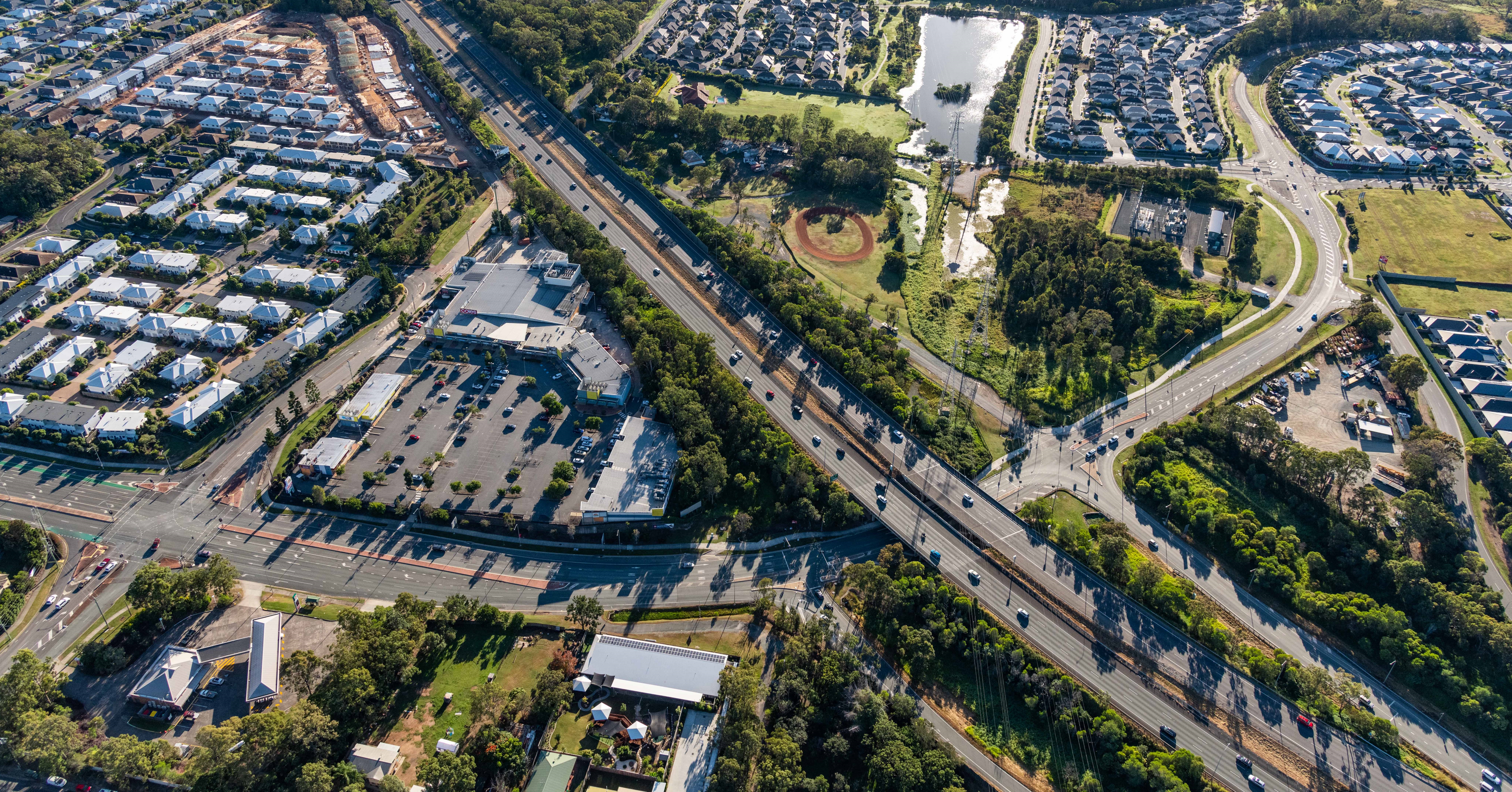 Bruce Highway Dohles Rocks Road north facing ramps