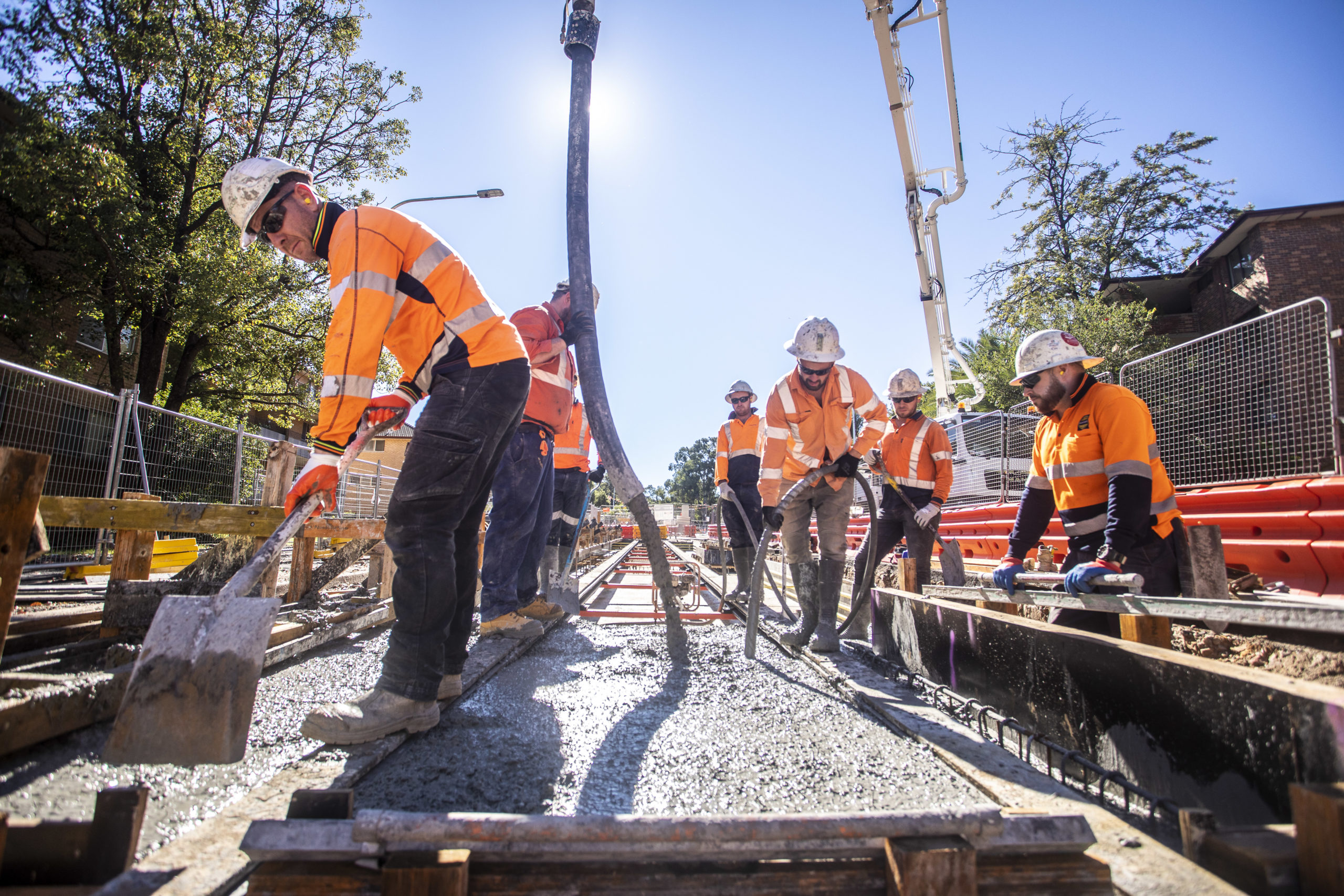 Factory Street - Track Pour;