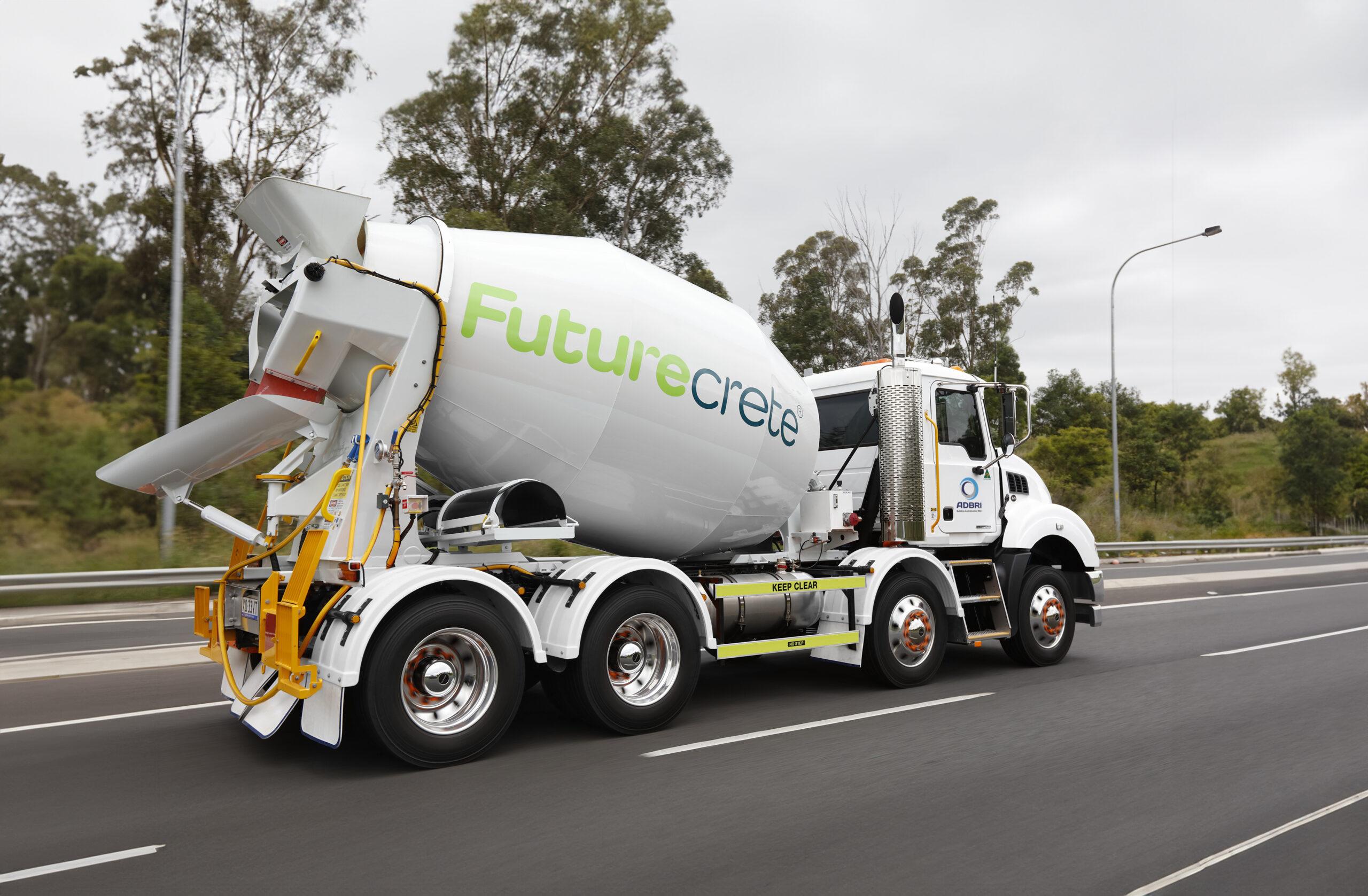 Adbri Futurecrete Agi rolling shot;