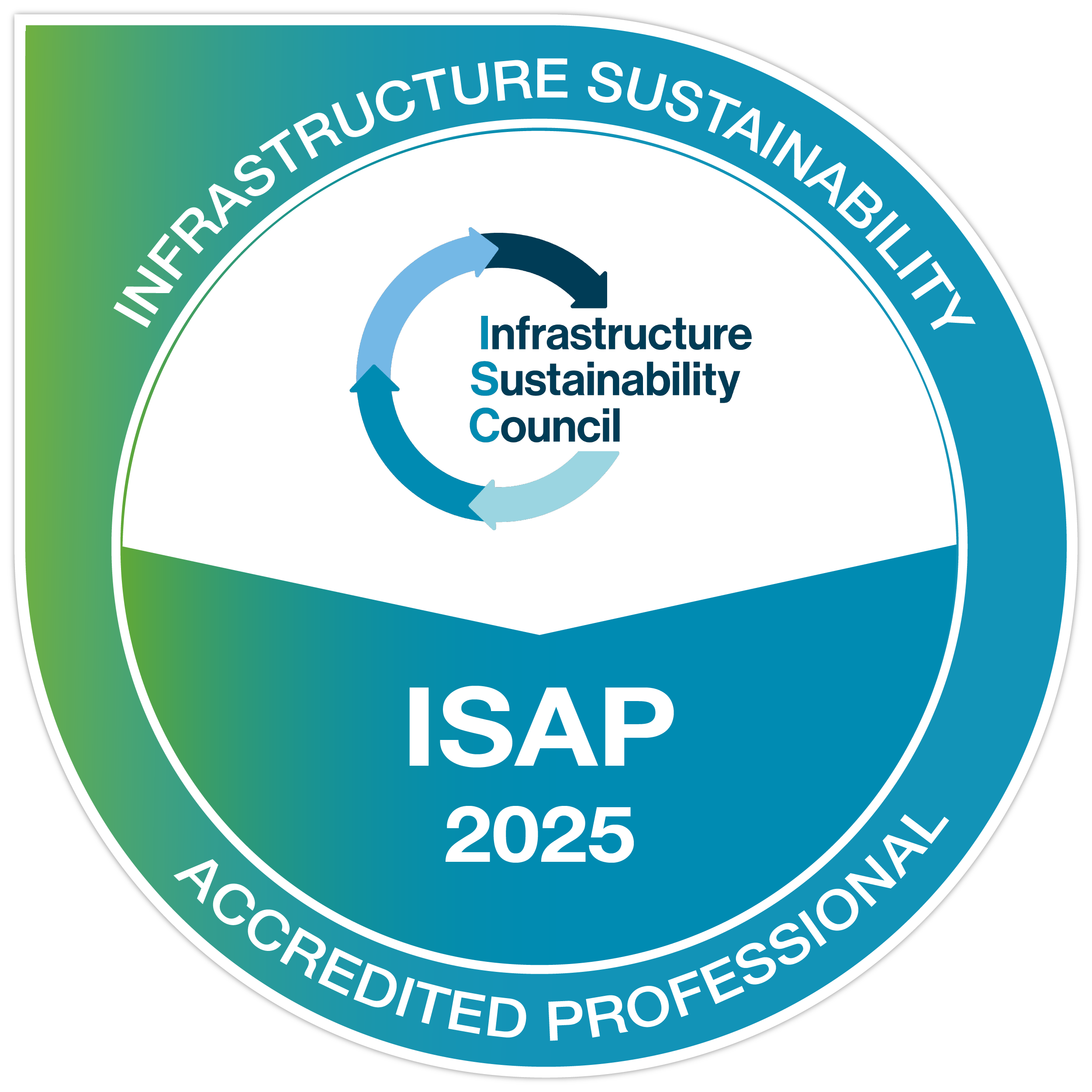 ISC Credly Badge 2025;